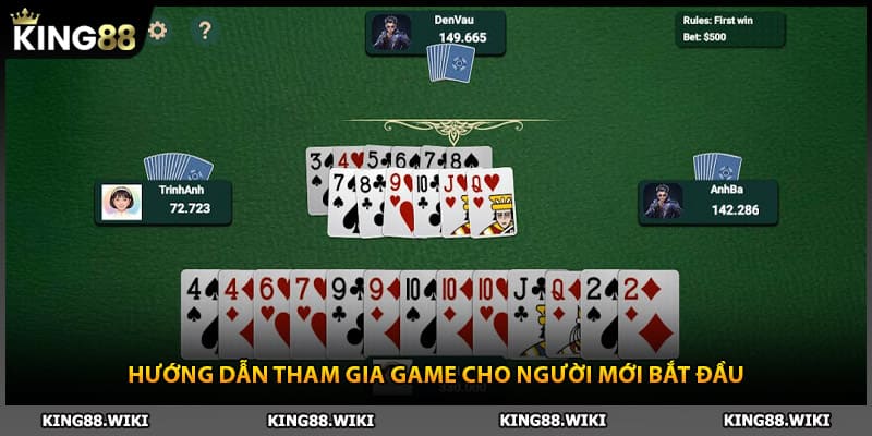 Hướng dẫn tham gia tiến lên miền Nam cho người mới bắt đầu